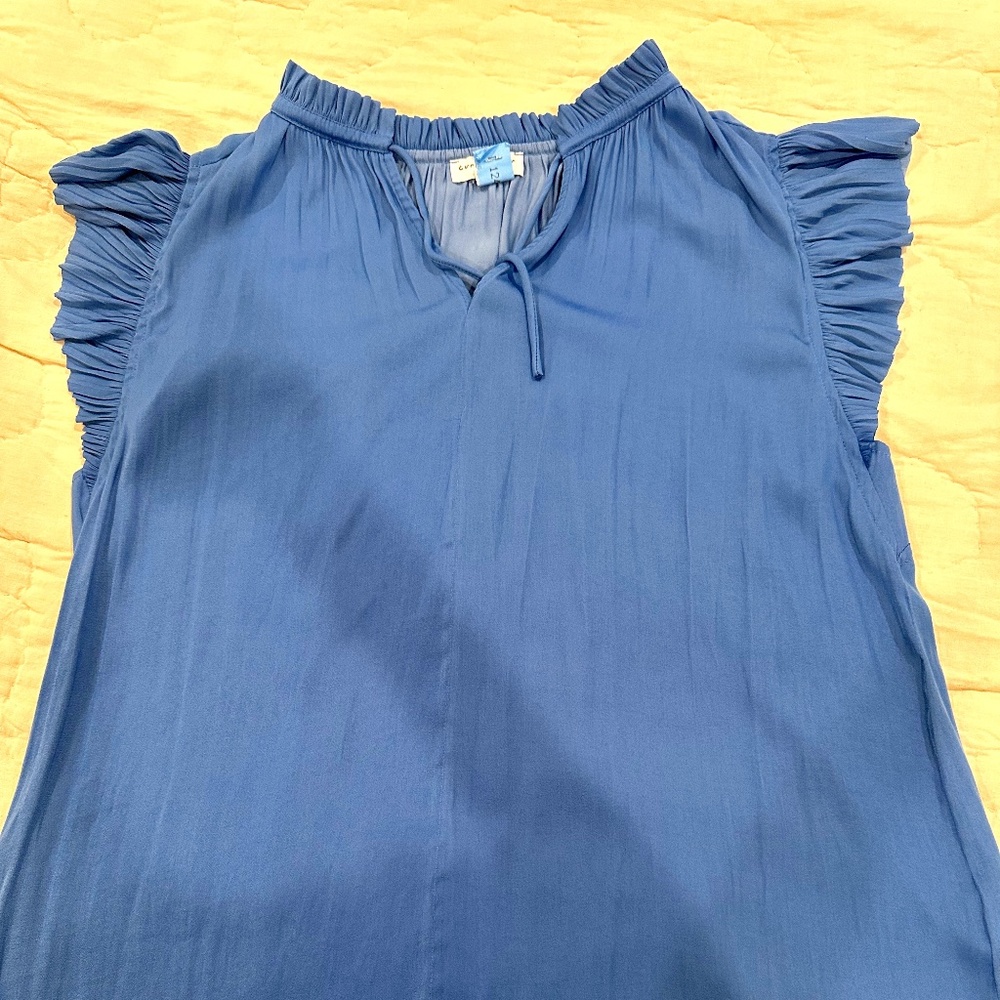 Boutique (Gaudie & Co) women's blue blouse